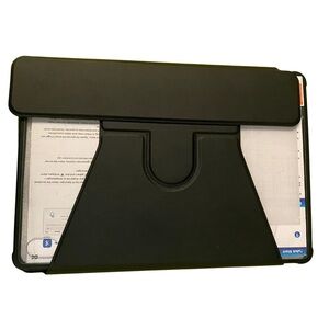 Bluetooth Keyboard Case w/ Trackpad for Tablet – Black | Detachable | EUC